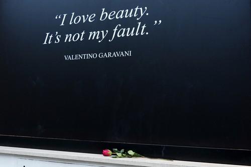 Valentino Garavani oproštaj Rim