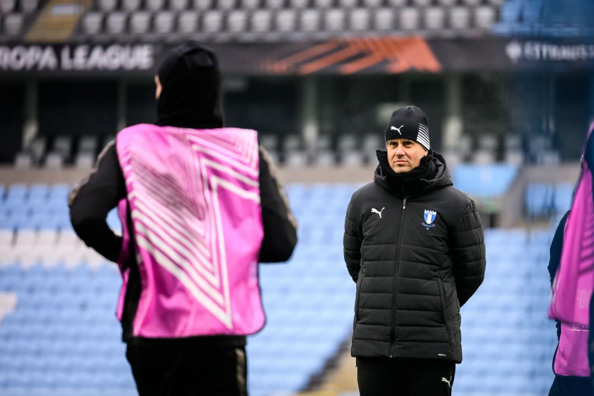 Trening Malmea pred utakmicu protiv Crvene zvezde