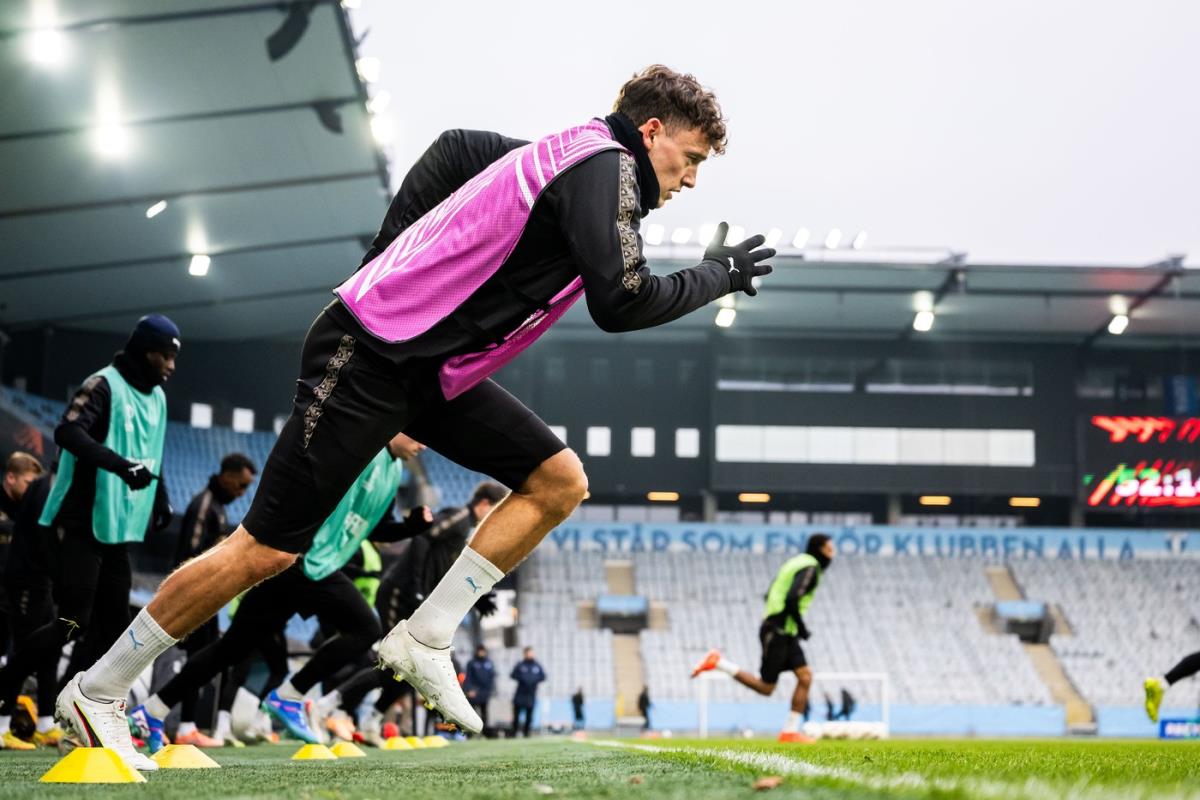 Trening Malmea pred utakmicu protiv Crvene zvezde