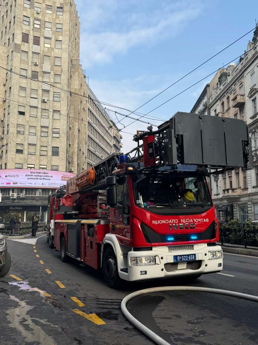 požar na Terazijama