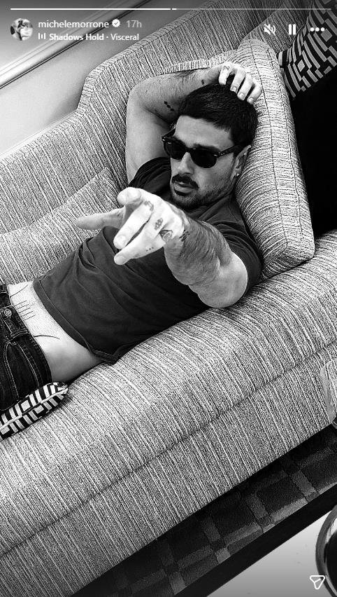 Mikele Morone u luksuznom hotelu u Beogradu