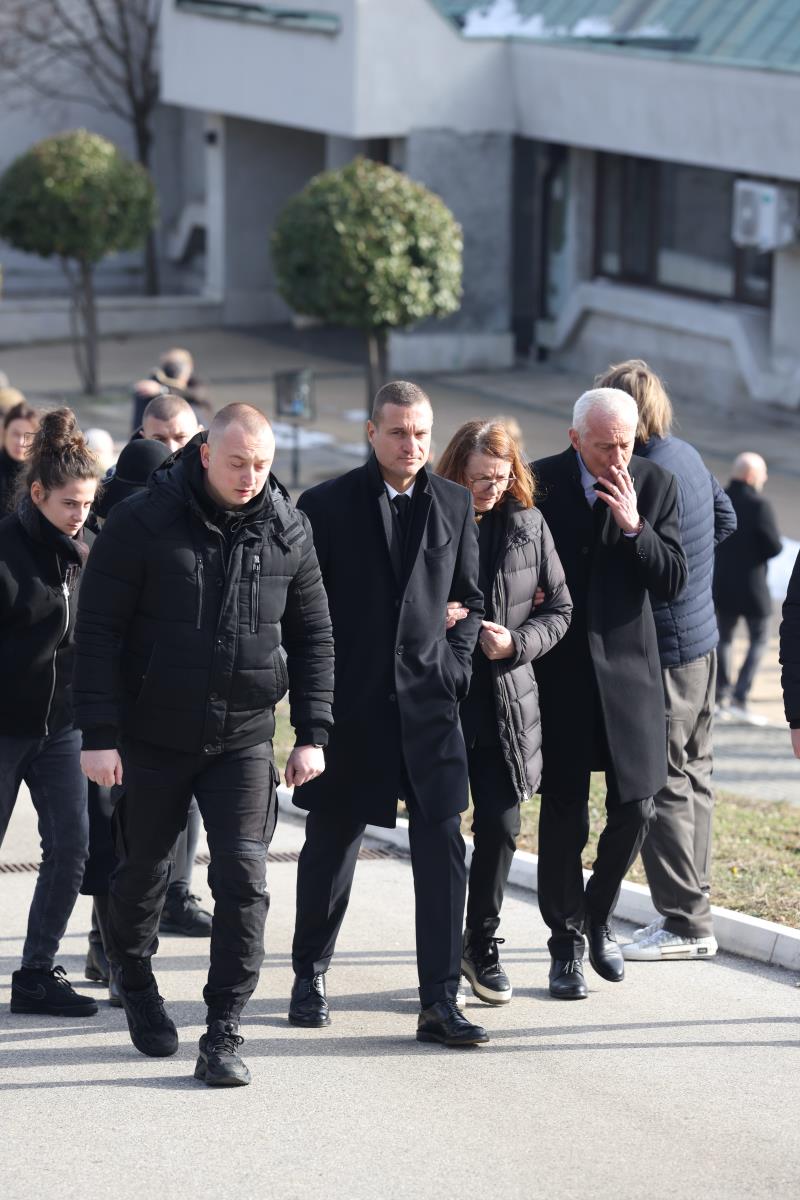 Ispraćaj Dušana Vidića