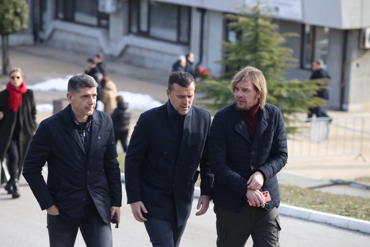 Ispraćaj Dušana Vidića