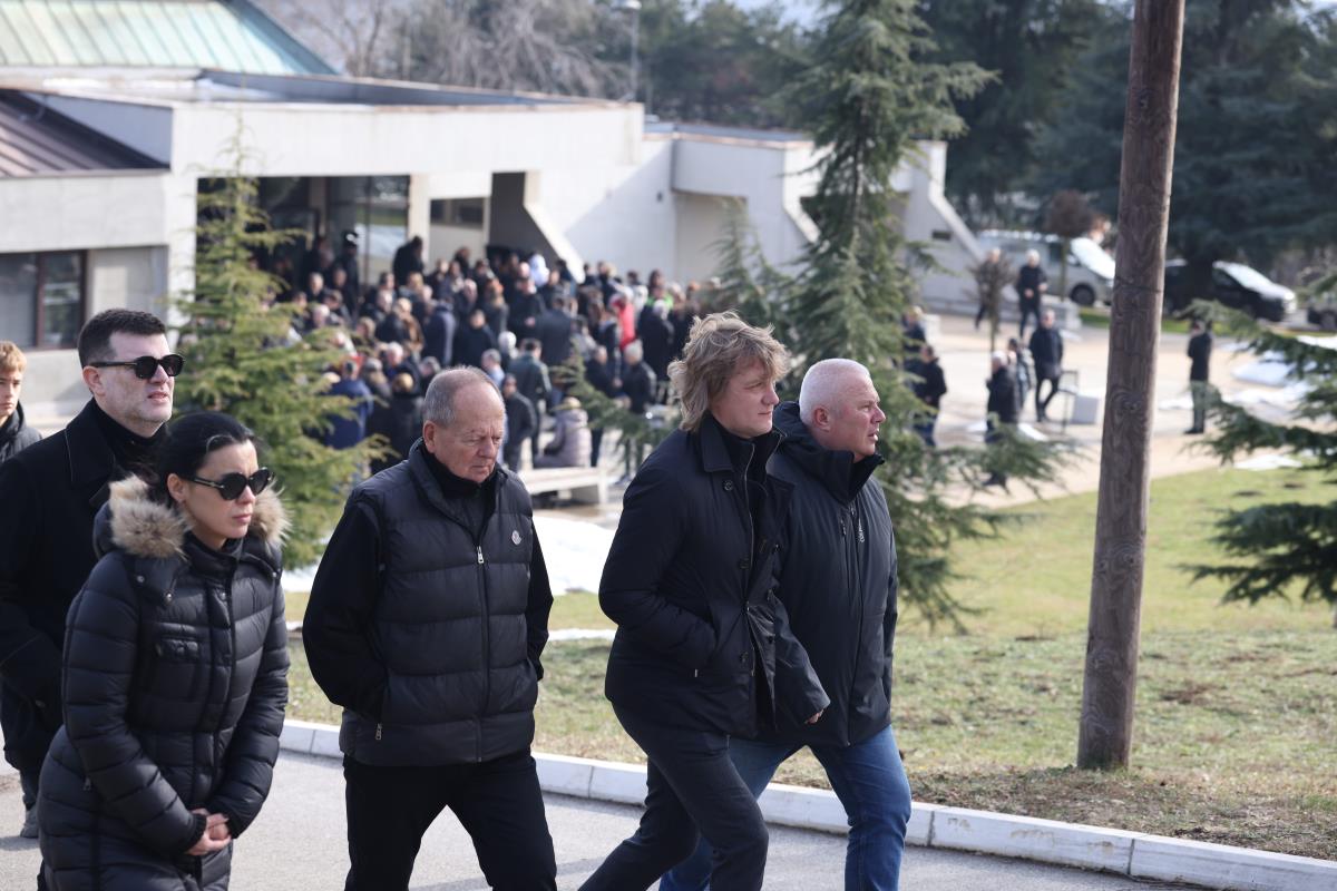 Ispraćaj Dušana Vidića