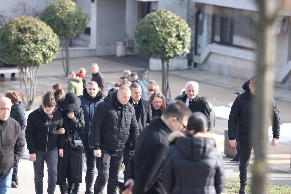 Ispraćaj Dušana Vidića