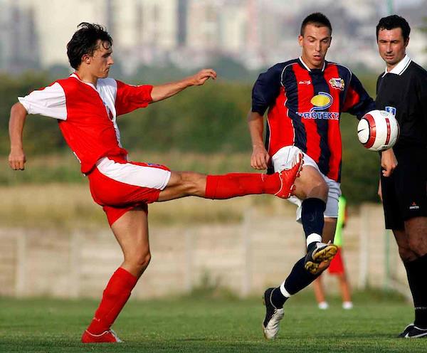 Dejan Damjanović u dresu Bežanije