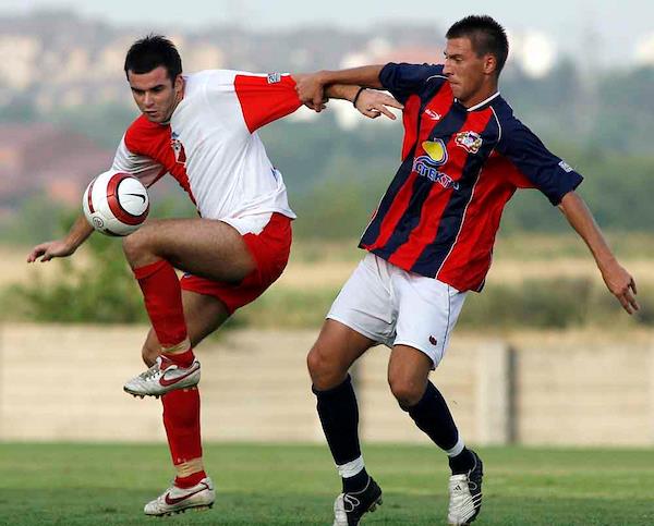 Dejan Damjanović u dresu Bežanije