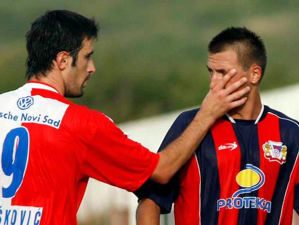 Dejan Damjanović u dresu Bežanije