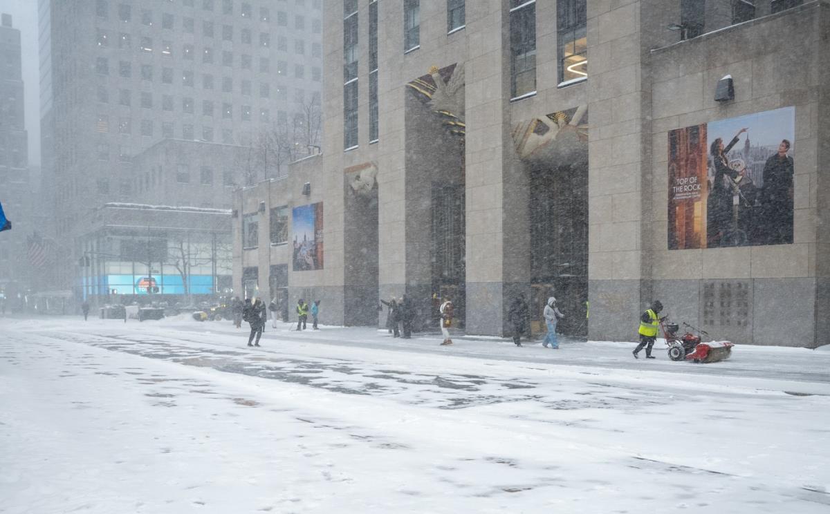Njujork snežna oluja