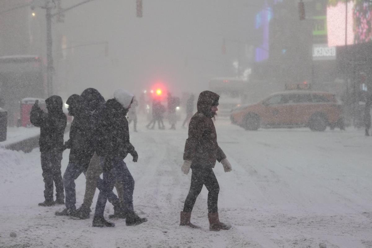 Njujork snežna oluja