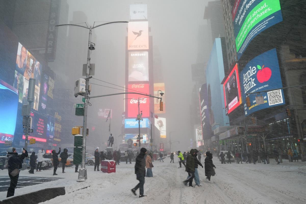 Njujork snežna oluja