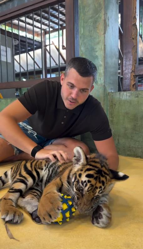 Viktor Živojinović na Tajlandu