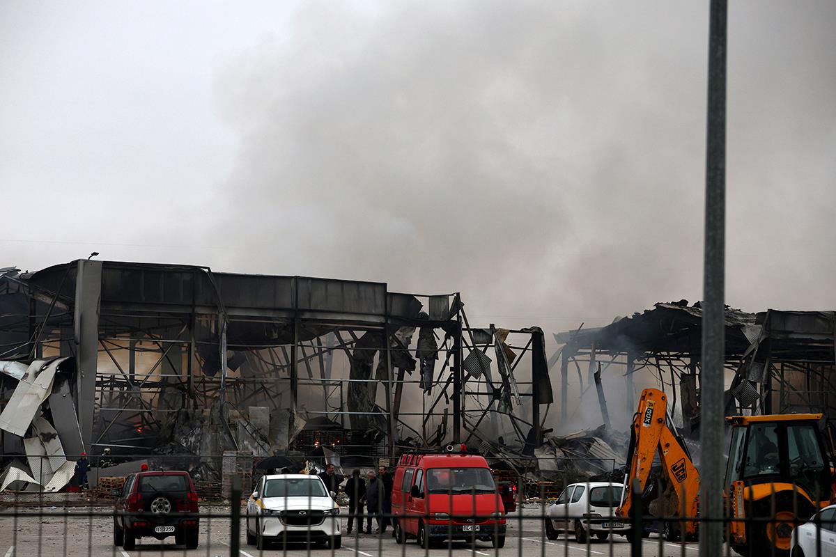 Grčka eksplozija Trikala