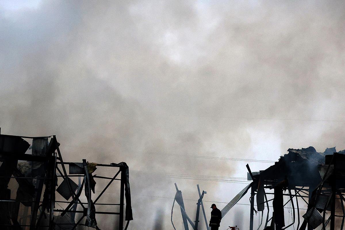 Grčka eksplozija Trikala