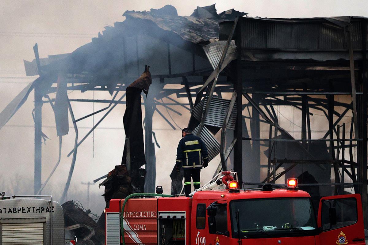 Grčka eksplozija Trikala