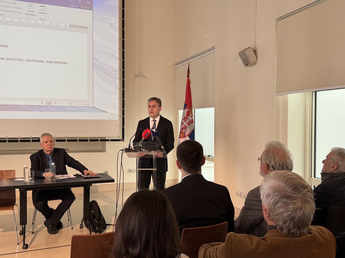 Selaković na naučno-stručnom skupu Srpska kultura danas: istorijsko iskustvo, problemi, perspektive