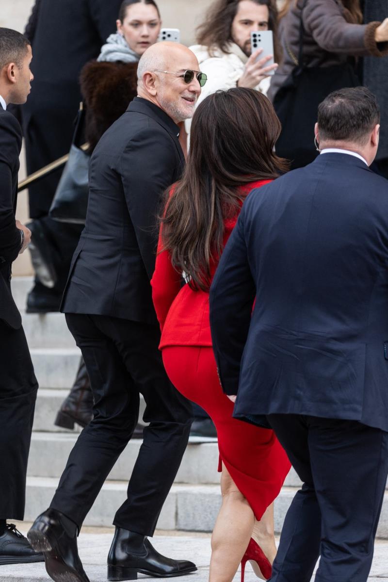 Loren Sančez i Džef Bezos na nedelji mode u Parizu