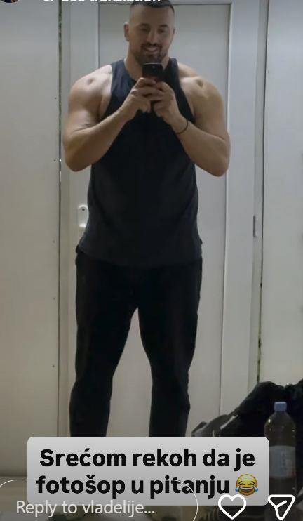 KRŠNI ĐETIĆ SE PRETVORIO U ZVER! Vladimir Tomović puca od mišića, pokazao rezltate napornih treninga (FOTO)