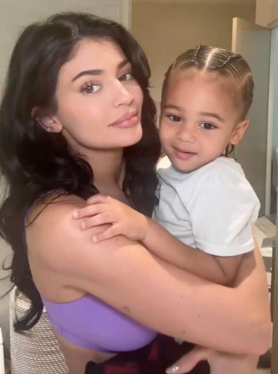 Kajli Džener sa sinom Ajrijem