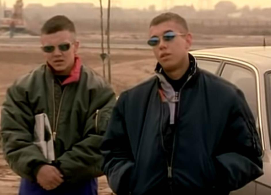 Milan Marić i Dušan Pekić u filmu Rane