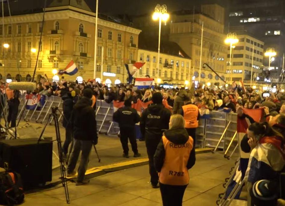 Marko Perković Tompson, doček