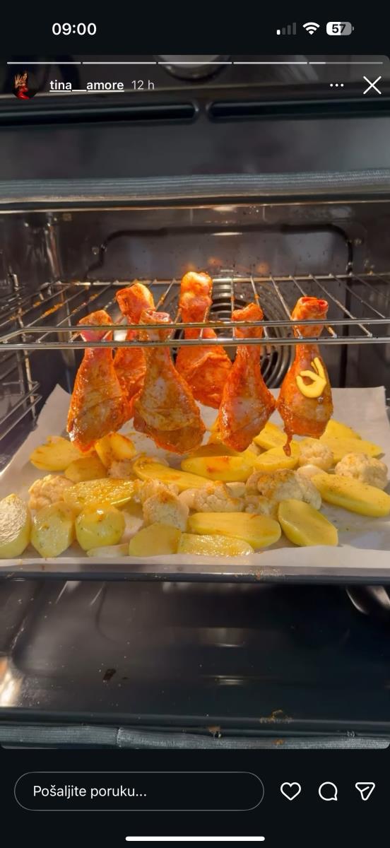 Pevačica sprema ručak na poseban način