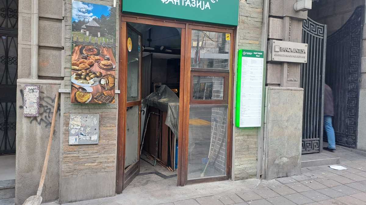 Nikola Dragojlović Kaja Ostojić lokal bomba