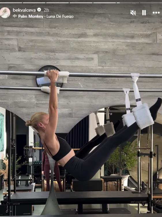 Nataša Bekvalac trenira