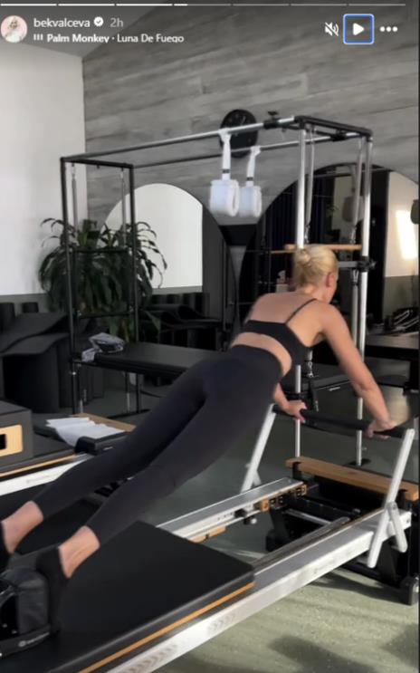 Nataša Bekvalac trenira