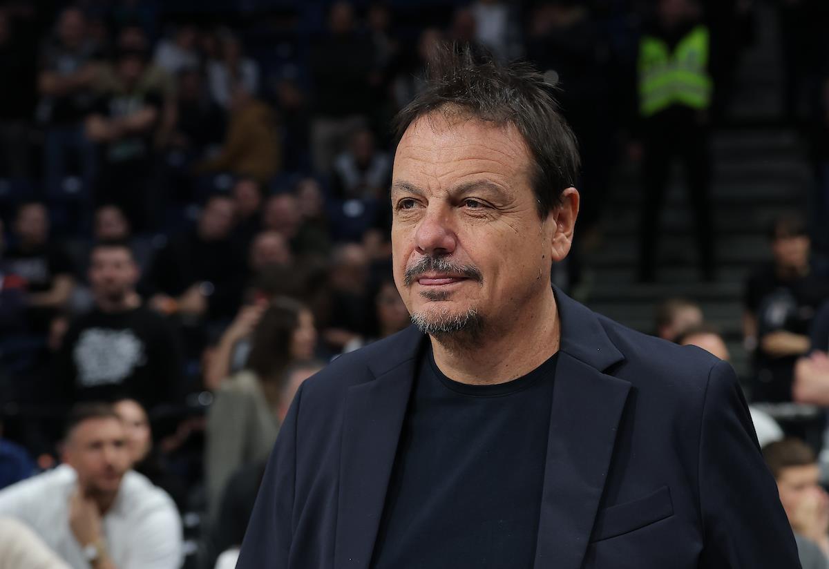Ergin Ataman na meču Partizan - Panatinaikos