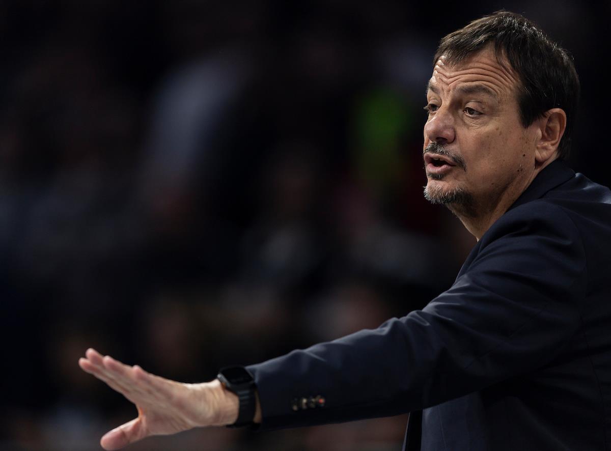 Ergin Ataman na meču Partizan - Panatinaikos