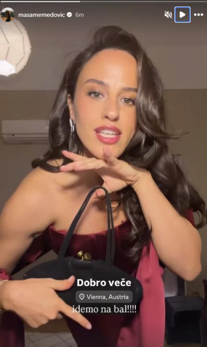 Maša Memedović u elegantvoj smeloj haljini