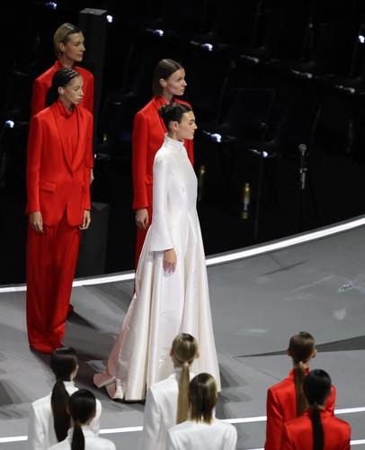 Vitorija Ćereti na otvaranju Zimskih olimpijskih igara 2026