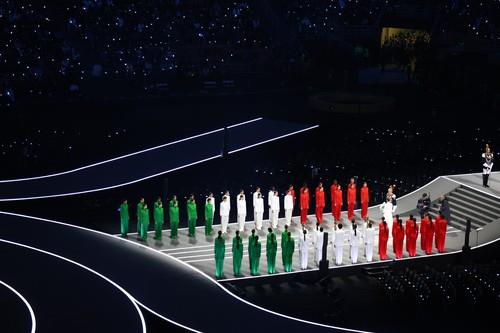 Vitorija Ćereti na otvaranju Zimskih olimpijskih igara