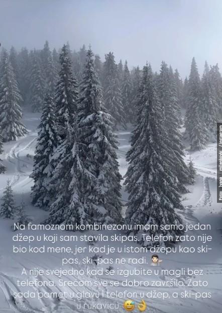 Voditeljka se izgubila na Kopaoniku