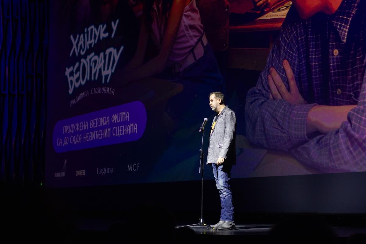 Svečana projekcija filma Hajduk u Beogradu u MTS Dvorani