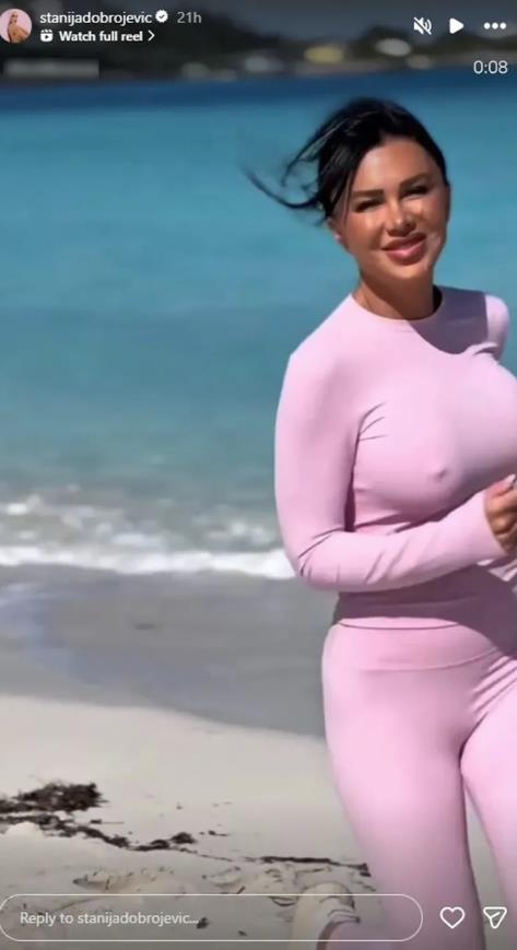 POSLE ASMINA CVETA! Staniju imućni partner želi da je ženi, evo šta rade na Bahamima (FOTO)