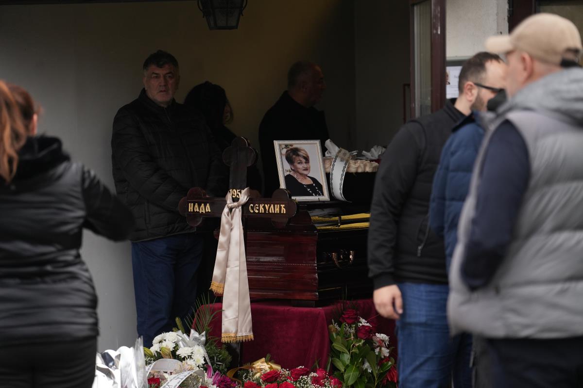 Sahrana majke Goge Sekulić