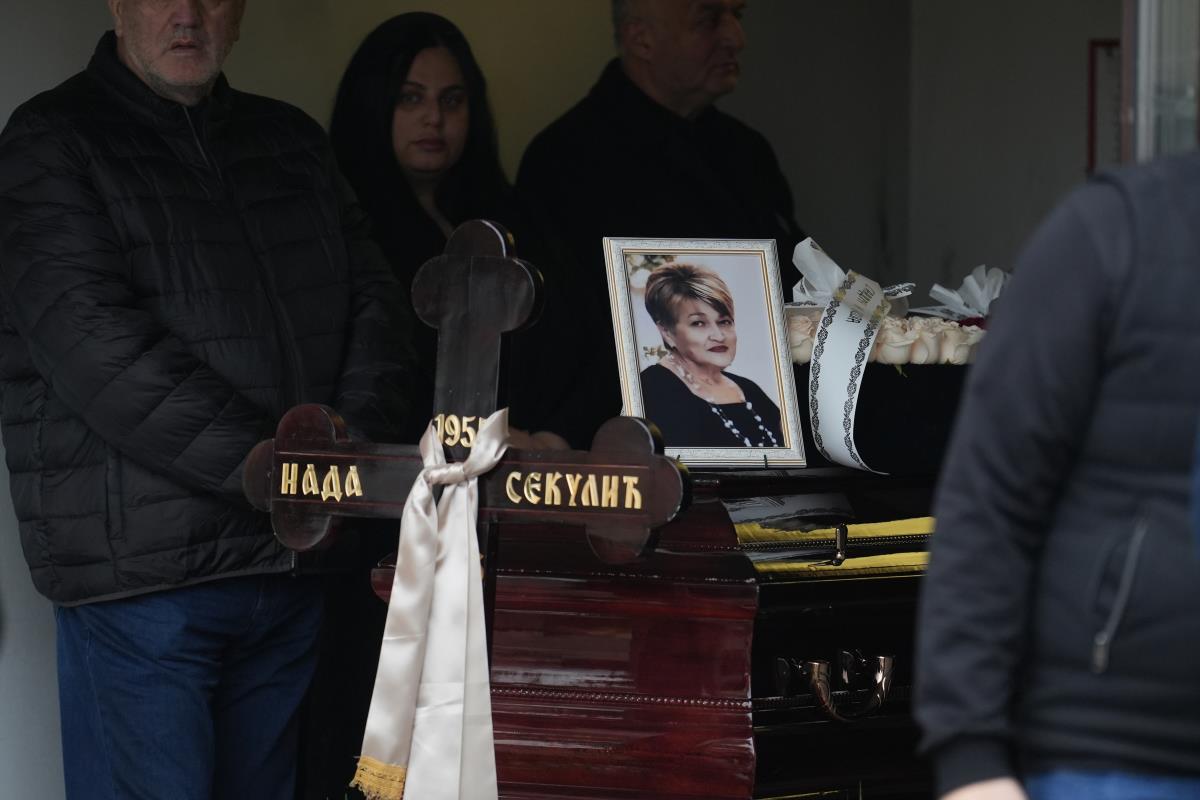 Sahrana majke Goge Sekulić