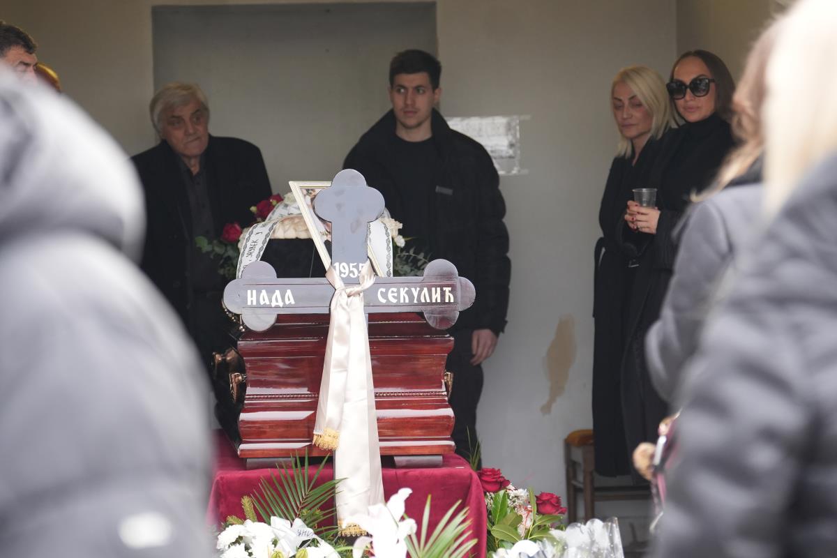 Sahrana majke Goge Sekulić