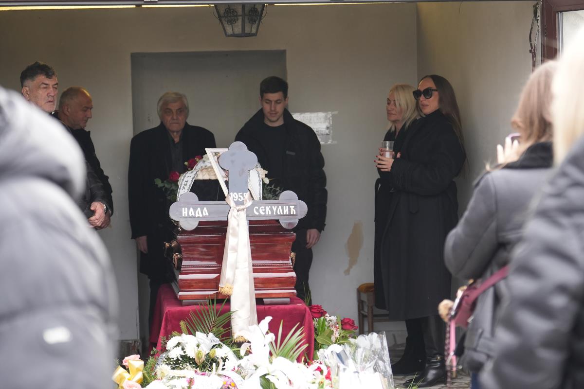 Sahrana majke Goge Sekulić