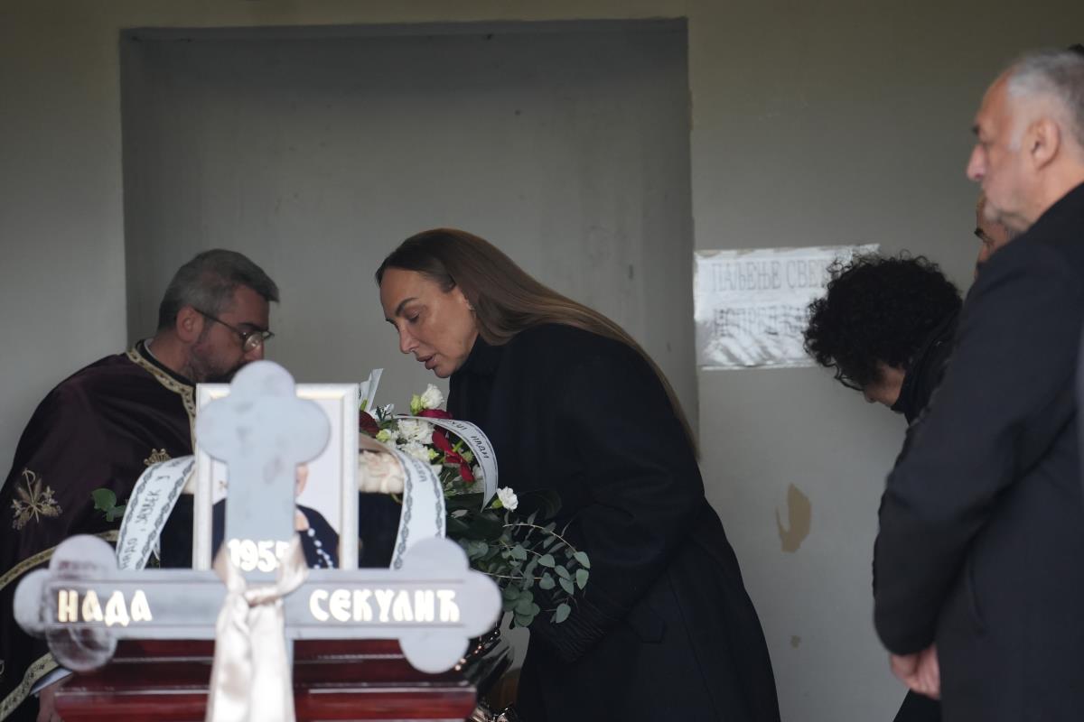Sahrana majke Goge Sekulić