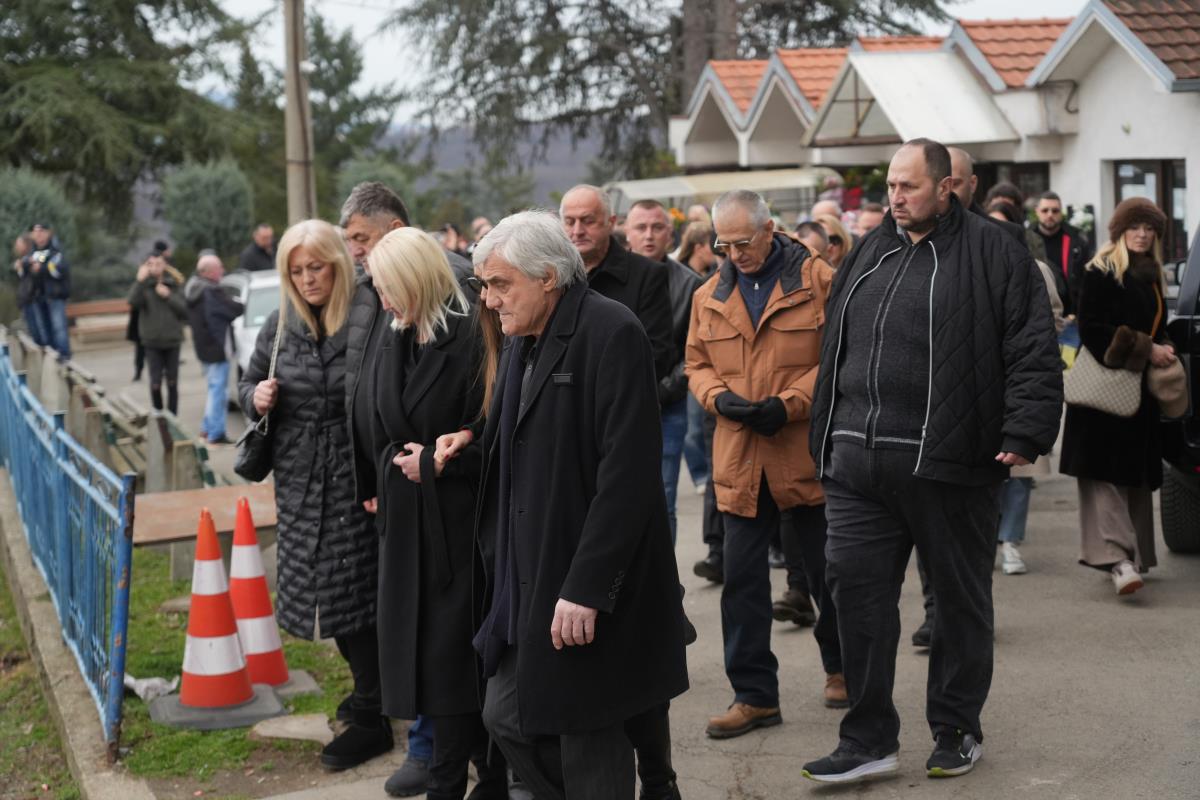 Sahrana majke Goge Sekulić