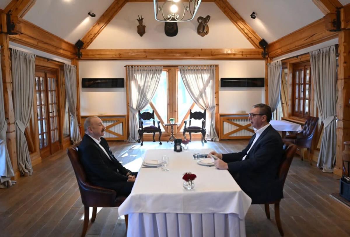 Aleksandar Vučić Ilham Alijev