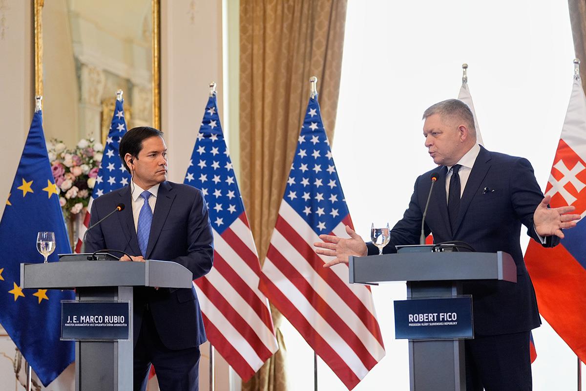 Mark Rubio Slovačka Robert Fico