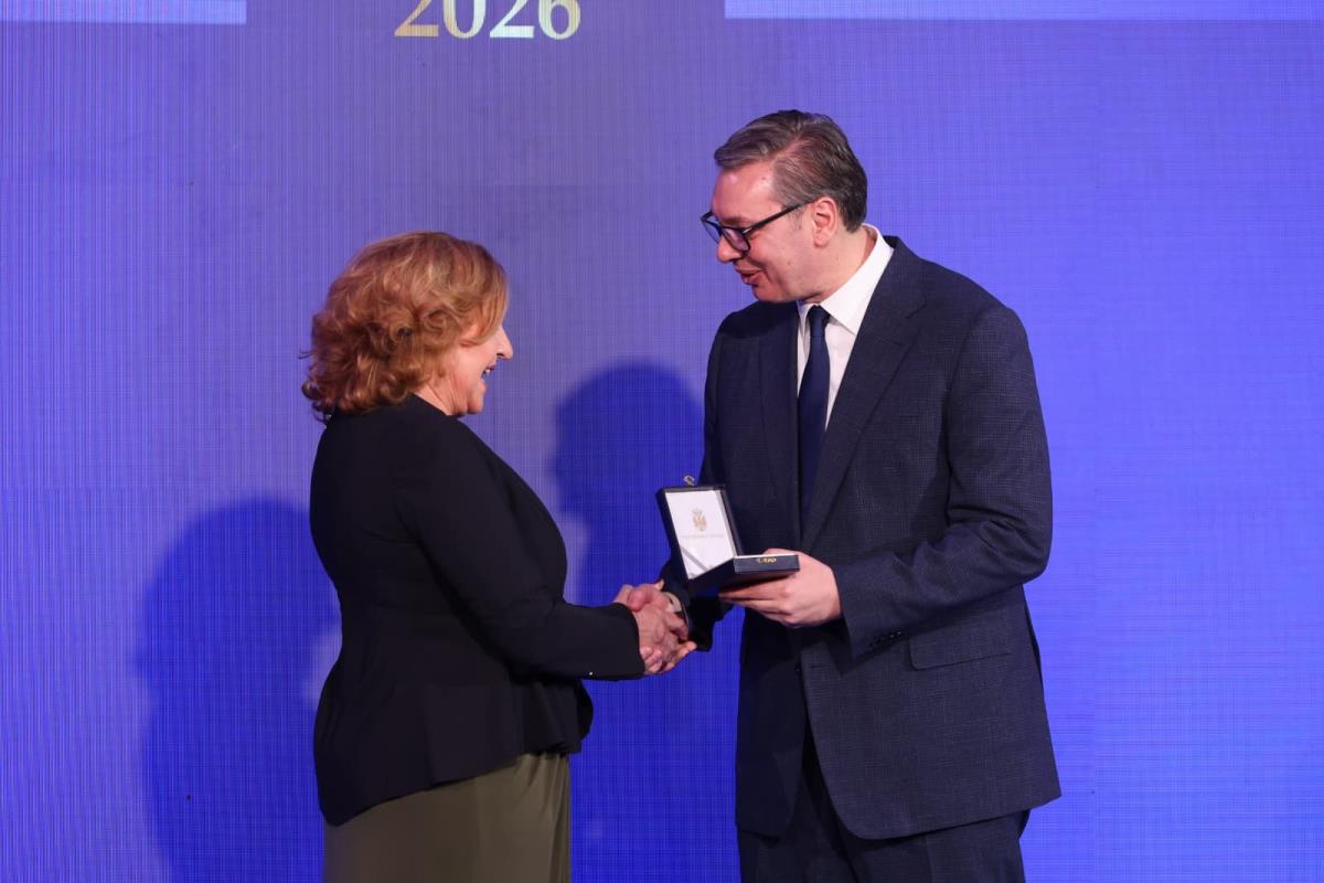 Aleksandar Vučić Ana Bekuta Sretenje Dan državnosti odlikovanja ordenje Sretenjsko ordenje (1).jpeg