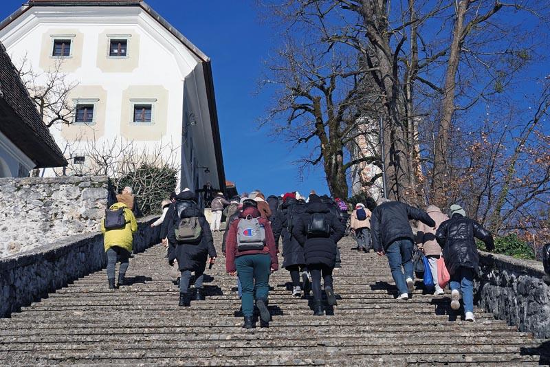 Bled stazama Riklija