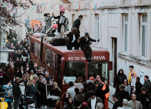 Autobus iz Ko to tamo peva u zadru