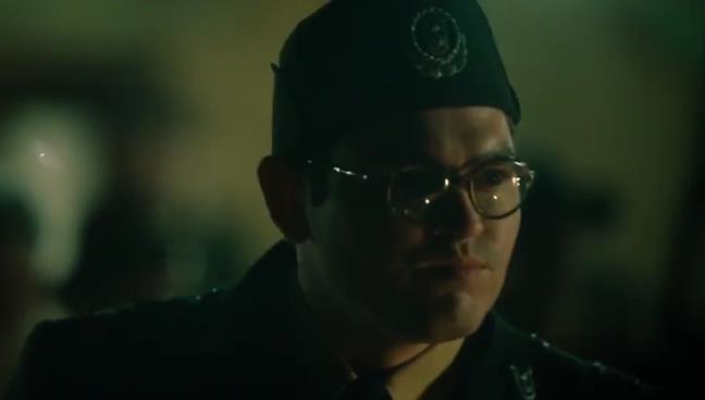 Bogdan Bogdanović kao Ljubo Miloš u filmu „Dara iz Jasenovca”