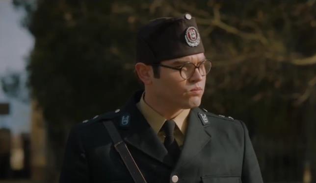 Bogdan Bogdanović kao Ljubo Miloš u filmu „Dara iz Jasenovca”